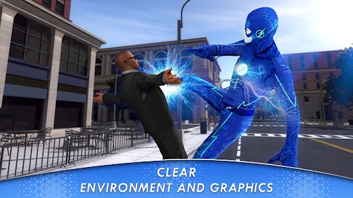 Superhero Flying speedster screenshot