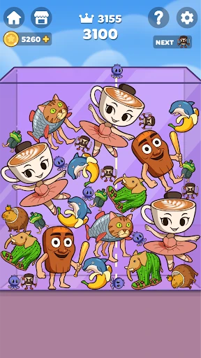 Brainrot Merge - Drop Puzzle screenshot