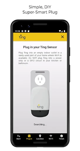 Ting Sensor screenshot