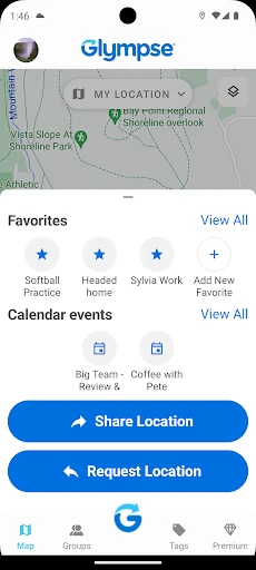 Glympse - Share GPS location screenshot