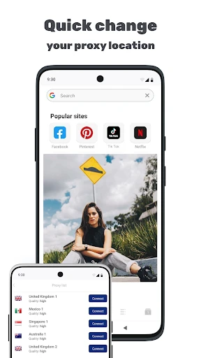 Proxy Browser screenshot