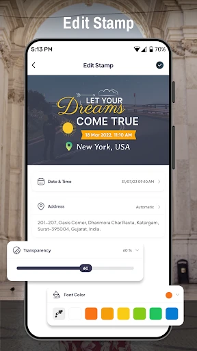 Tagofy - Geotag Map Camera screenshot