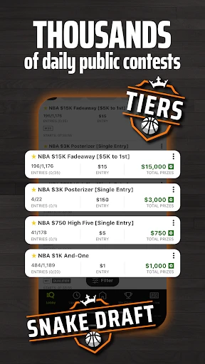 DraftKings Fantasy Sports screenshot