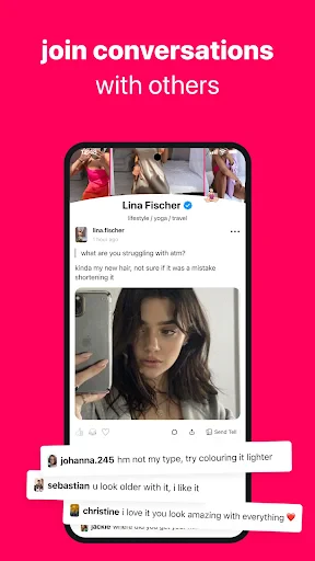 Tellonym: anonymous questions screenshot