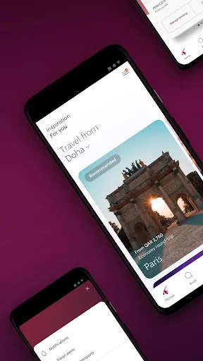Qatar Airways screenshot