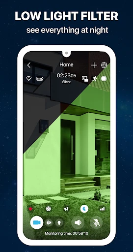 ZoomOn Home Security Camera screenshot