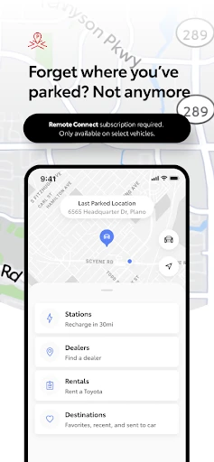 Toyota screenshot